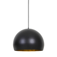 Afbeelding laden in Galerijviewer, Hanglamp Jaicey - Zwart - Ø56cm