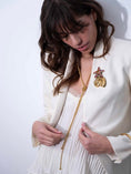 Load image into Gallery viewer, Lange knoop ketting / Goud