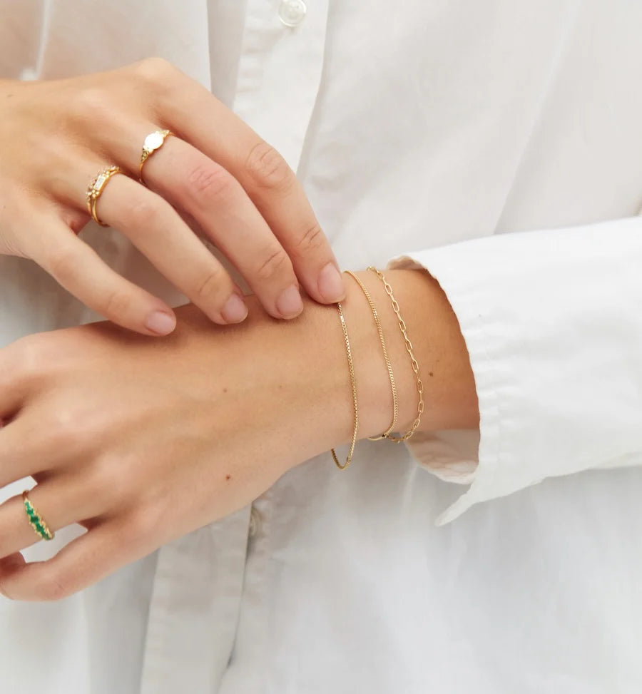 Link Plain Bracelet | ANNA+ NINA