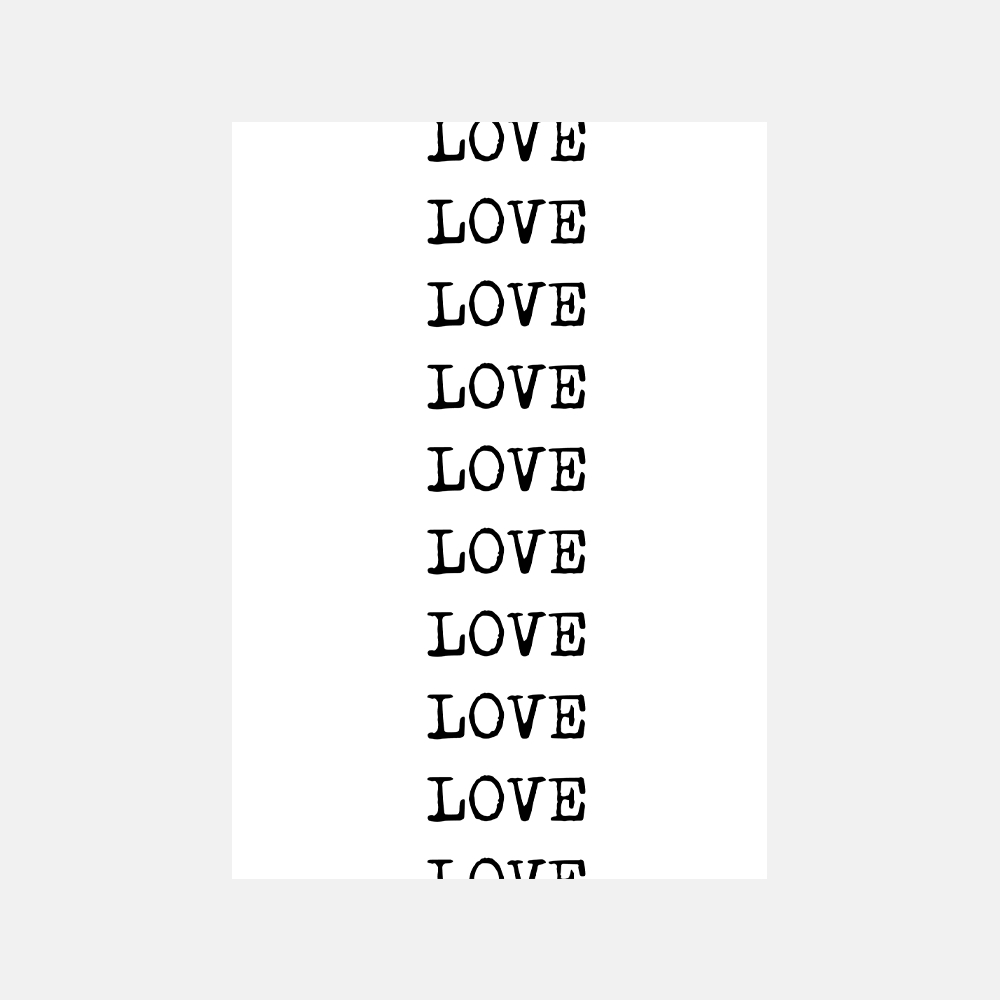 Love You More - Canvas
