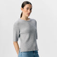 Load image into Gallery viewer, OBJELVA 2/4 RE O-NECK KNIT NOOS