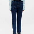 Afbeelding laden in Galerijviewer, OBJELIA MAE MW STRAIGHT JEANS NOOS