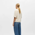 Load image into Gallery viewer, OBJFLO S/S RE KNIT PULLOVER NOOS