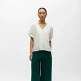 Load image into Gallery viewer, OBJFRAME 2/4 V-NECK RE TOP NOOS