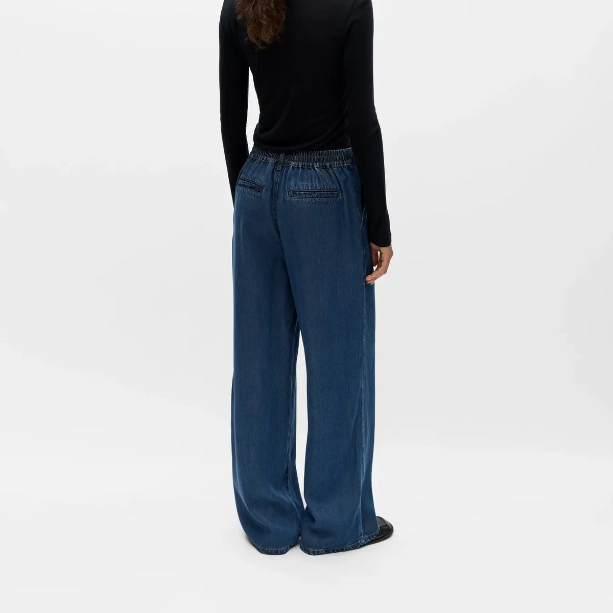 OBJFRAME LISA WIDE MW PANTS NOOS