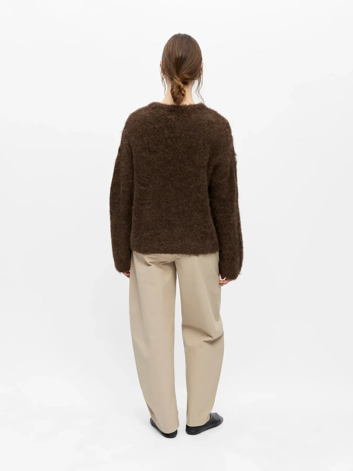 OBJHARRY L/S LO KNIT PULLOVER NOOS