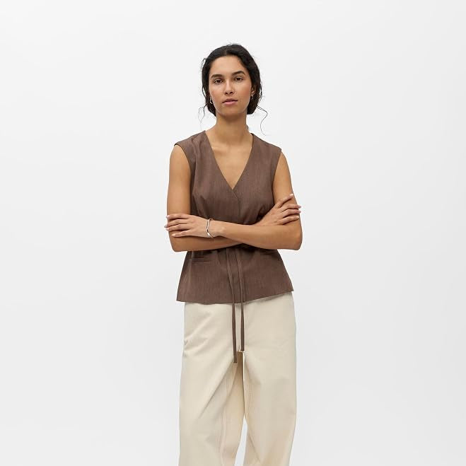 OBJLISA RE TIE WAISTCOAT NOOS