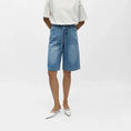 Load image into Gallery viewer, OBJROSIE MW LO DENIM LONG SHORTS NOOS