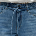Load image into Gallery viewer, OBJROSIE MW LO DENIM LONG SHORTS NOOS