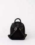 Afbeelding laden in Galerijviewer, Ivy Mini Backpack Black Soft Grain Leather