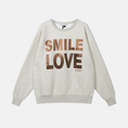 Afbeelding laden in Galerijviewer, statement sweater smile love