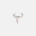 Afbeelding laden in Galerijviewer, Gemstone Ear Cuff Rose Quartz