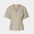 Afbeelding laden in Galerijviewer, SLFMARIAM SS LINEN BLEND TOP B