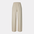 Load image into Gallery viewer, SLFMARIAM MW WIDE LINEN BLEND PANT B