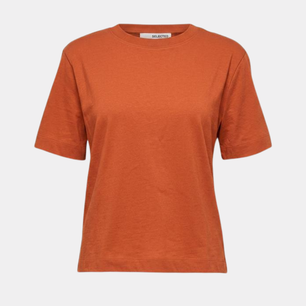 SLFESSENTIAL SS BOXY TEE NOOS