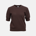 Load image into Gallery viewer, OBJFLAUNY S/S RE KNIT TOP 143