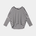 Afbeelding laden in Galerijviewer, loose long sleeve tee modal stripes
