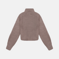 Afbeelding laden in Galerijviewer, Cropped knit turtleneck