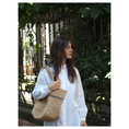 Load image into Gallery viewer, Wicker Bag - ALICE M STRIPE