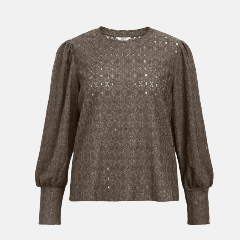 OBJLAILA L/S RE TOP NOOS