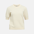 Load image into Gallery viewer, OBJFLAUNY S/S RE KNIT TOP 143