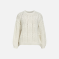 Afbeelding laden in Galerijviewer, GEBREIDE CABLE SWEATER