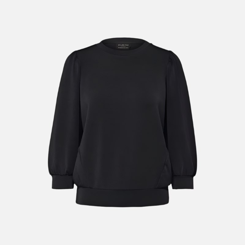 SLFTENNY 3/4 SWEAT TOP NOOS