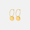 Afbeelding laden in Galerijviewer, Small Coin Earrings