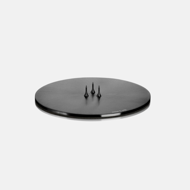 Kaarsenplateau Medium Black | MAT BLACK