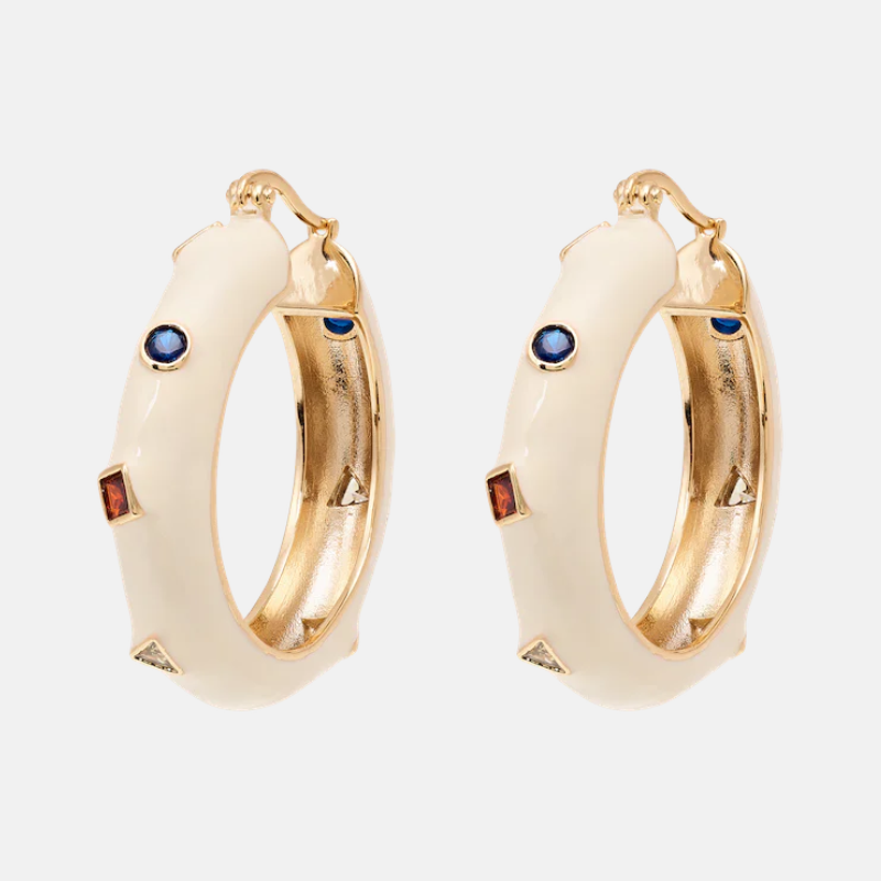 Tutti Frutti Hoop Earrings | ANNA+ NINA