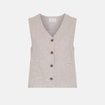 Afbeelding laden in Galerijviewer, MSCHViana Ginia V Neck Waistcoat