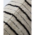 Load image into Gallery viewer, Kussenhoes Lines, Zwart/Off-White 50x50cm