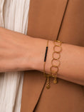 Afbeelding laden in Galerijviewer, Petite gemstone armband / zwart