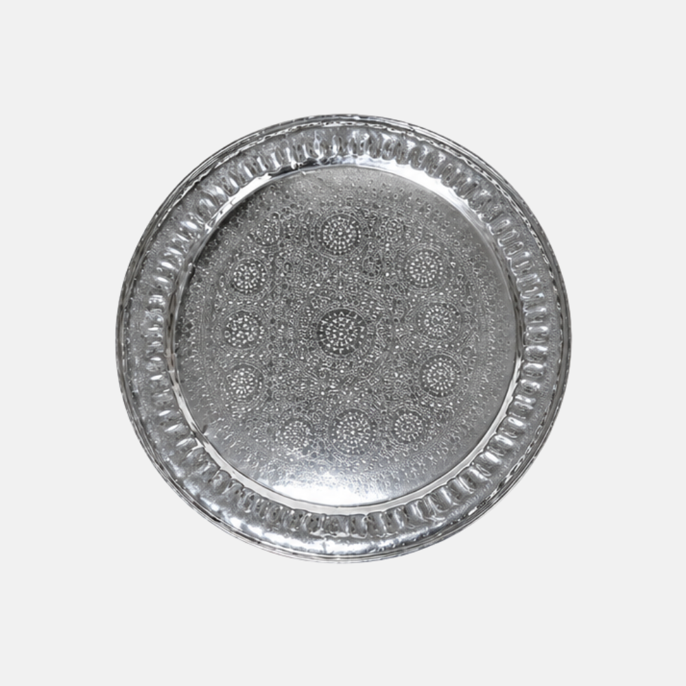 Antique Aluminium Plate XL