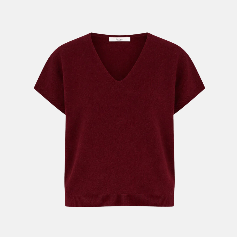 sil v-neck pullover
