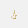 Afbeelding laden in Galerijviewer, Single LOVE Rules Ring Earring