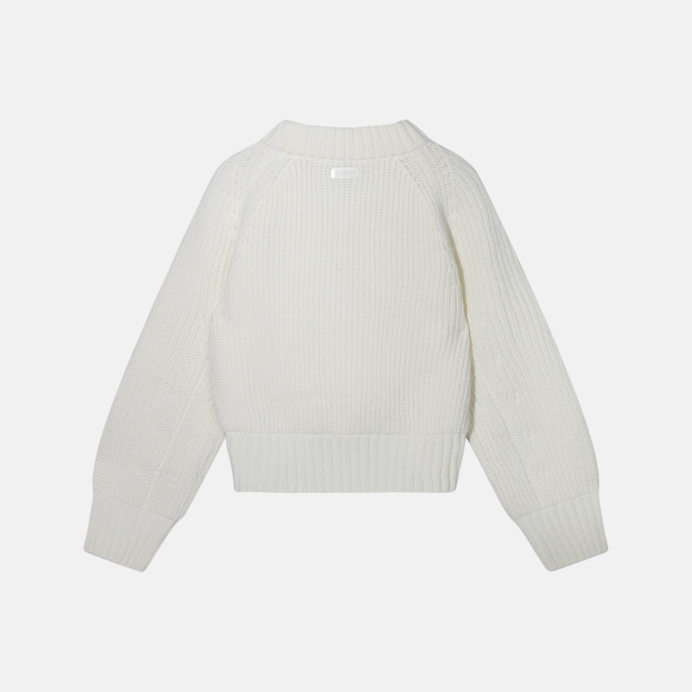rib knit sweater
