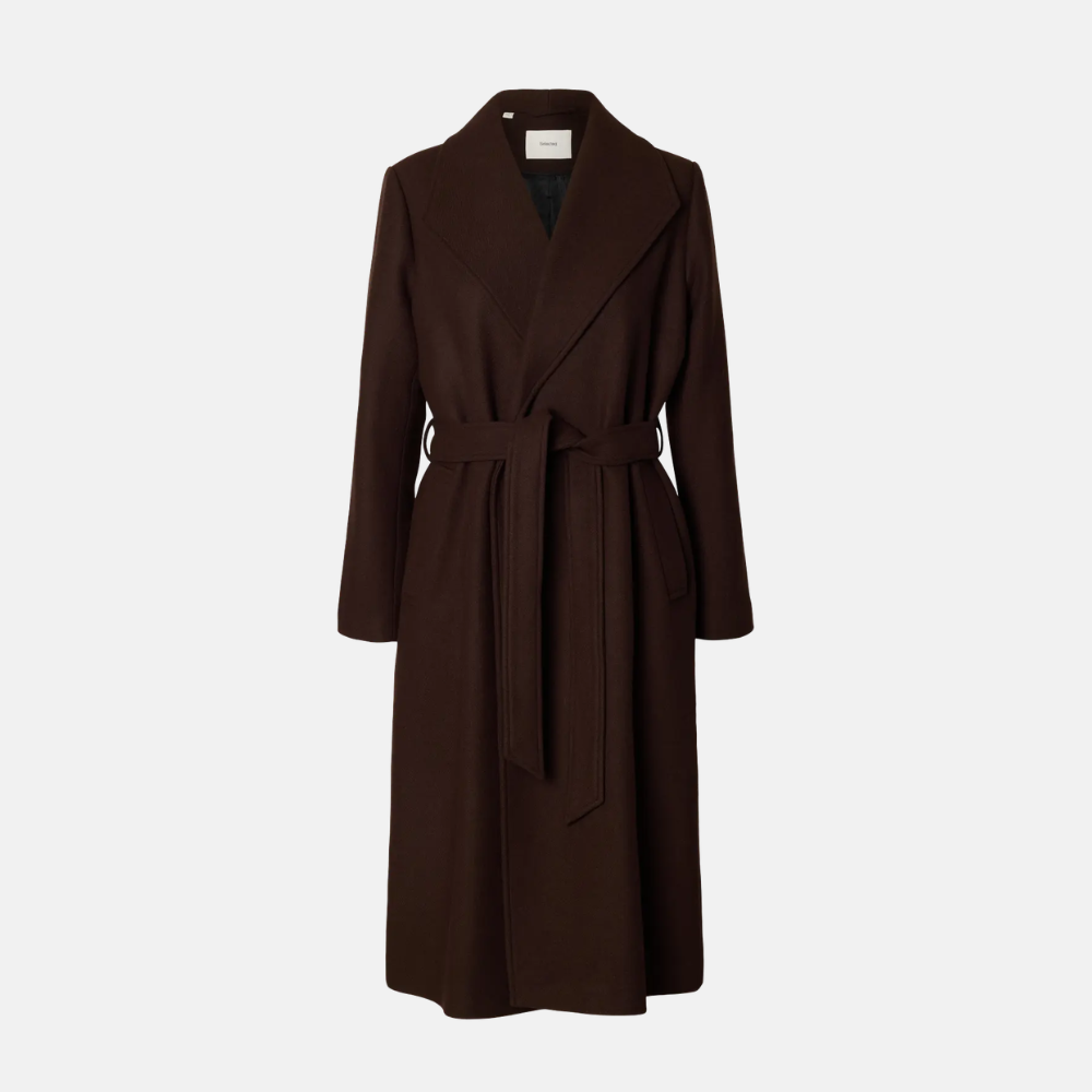 SLWZIA-ROSA WOOL BLEND COAT NOOS