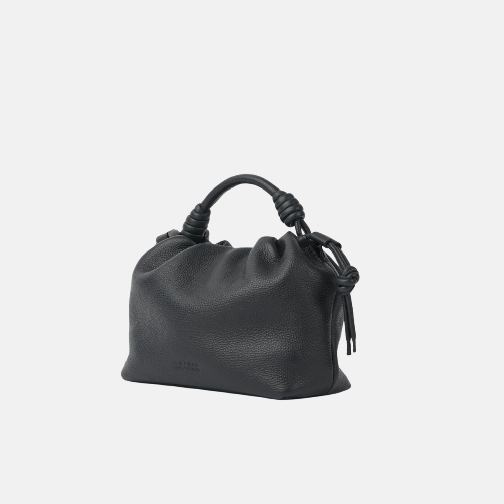 Kiki Mini Black Soft Grain Leather