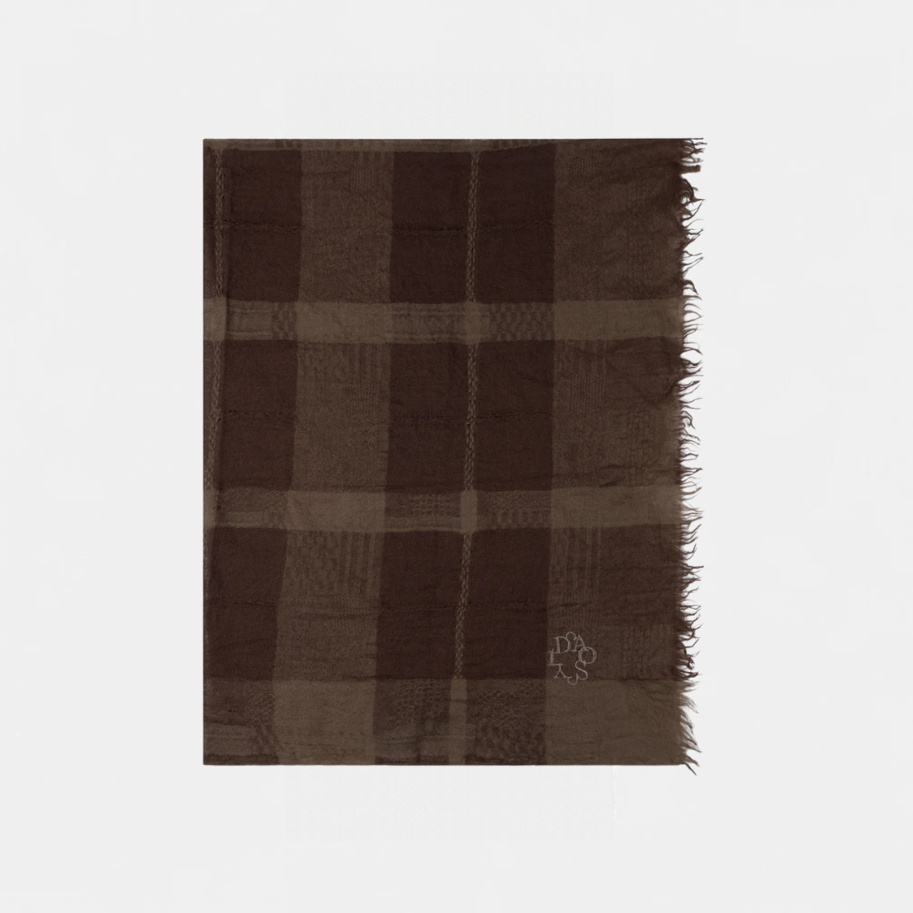 square wool scarf