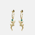Afbeelding laden in Galerijviewer, Rebel Alligator Aventurine Earrings GP