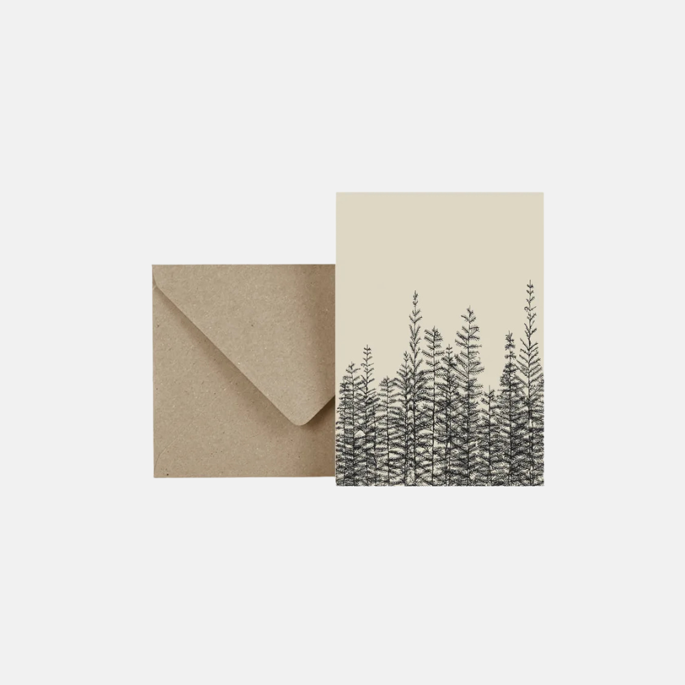 Pinetrees gathered - Postcard