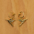 Afbeelding laden in Galerijviewer, Rebel Hummingbird Citrine Earrings GP