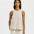 Afbeelding laden in Galerijviewer, SLFLUISA SL LINEN BLEND TOP NOOS