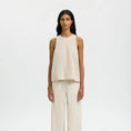Afbeelding laden in Galerijviewer, SLFLUISA SL LINEN BLEND TOP NOOS
