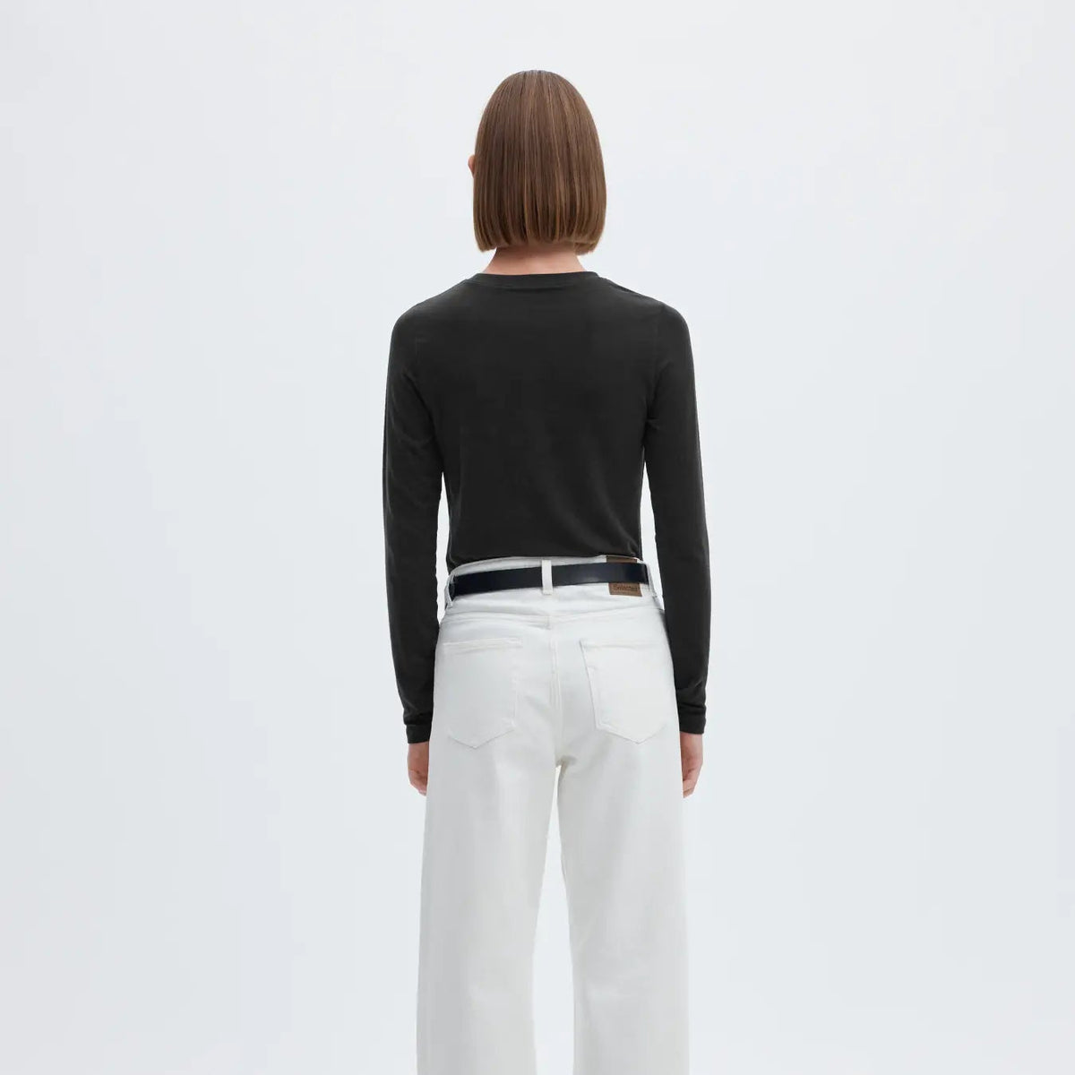 SLFMANJA LS O-NECK NOOS