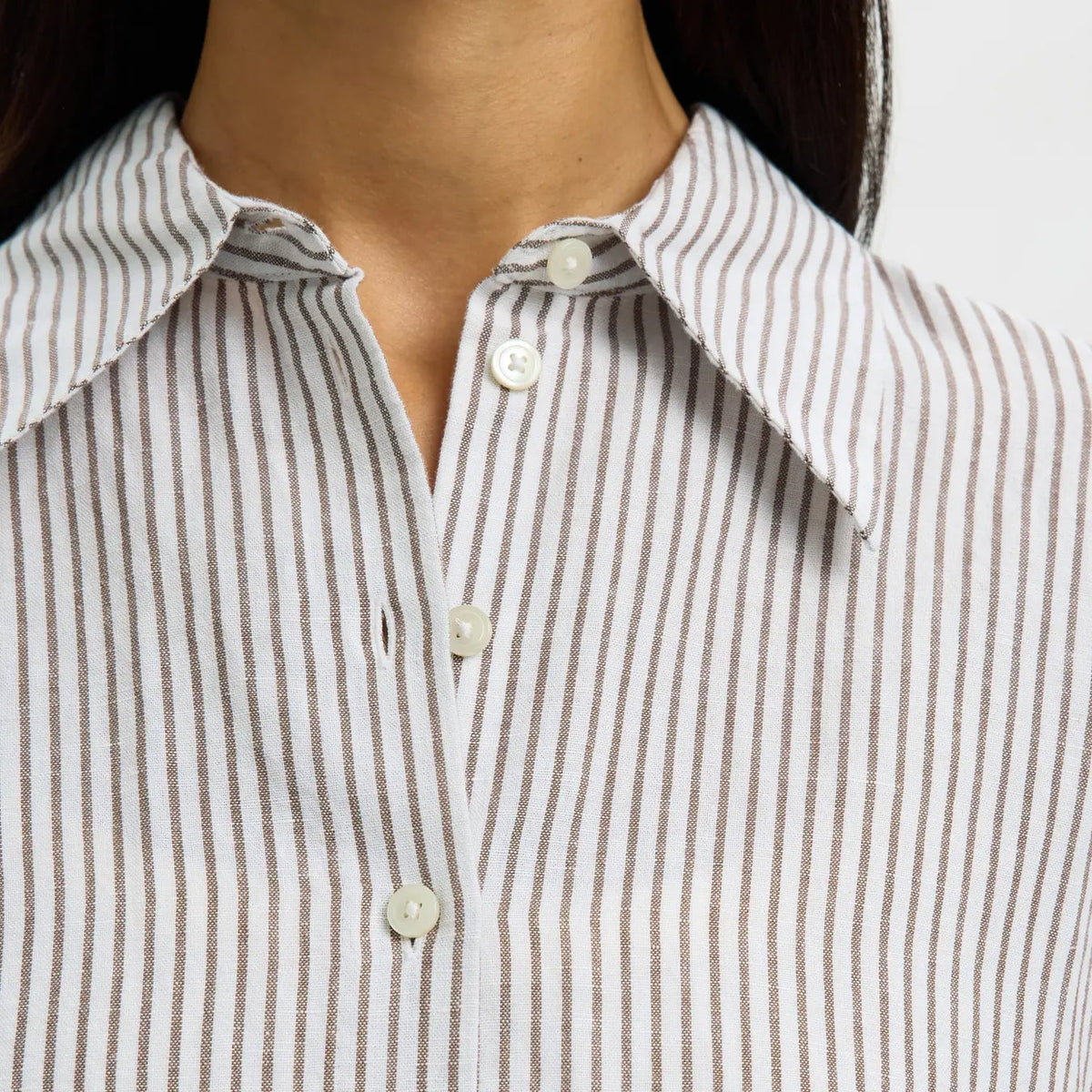 SLWCLEO OVERSIZE LINEN BLEND SHIRT NOOS