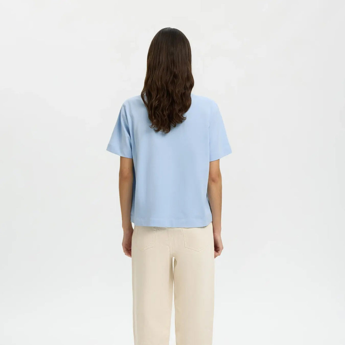 SLFESSENTIAL SS BOXY TEE NOOS