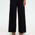 Load image into Gallery viewer, SLFLUISA MW WIDE LINEN BLEND PANT NOOS