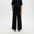 Load image into Gallery viewer, SLFLUISA MW WIDE LINEN BLEND PANT NOOS